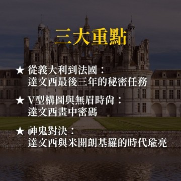 《蒙娜麗莎為何花落羅浮宮》奇才達文西不能說的秘密
