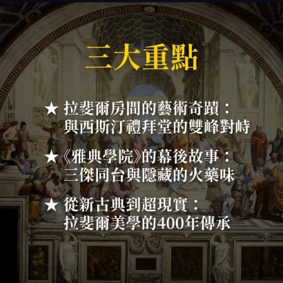 《雅典學院的建築美學》拉斐爾跨越400年的美學影響